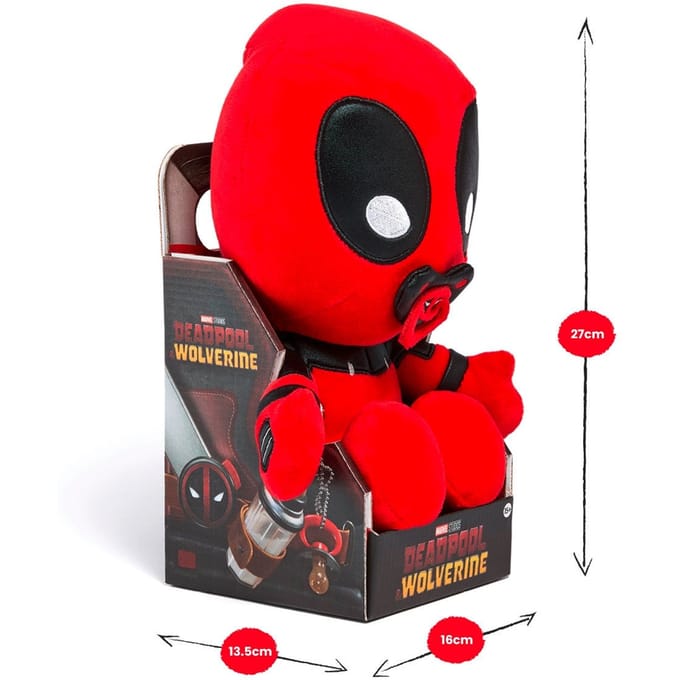 Disney - Marvel - Babypool - Deadpool - Wolverine - Knuffel - Vanaf 0m.