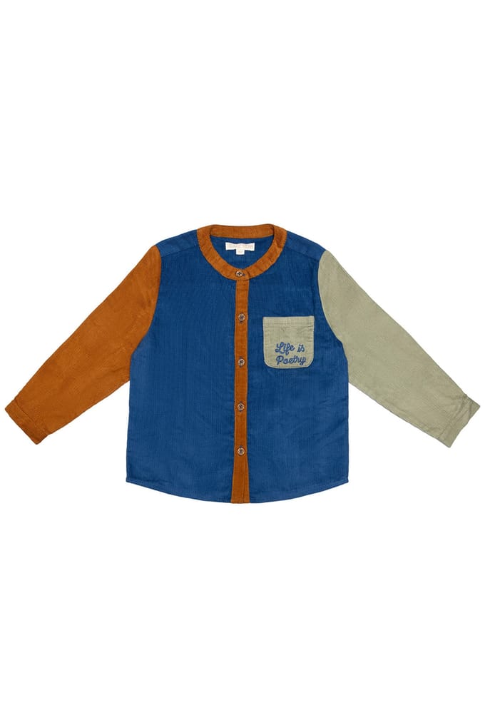 Louise Misha Shirt Amod Work Blue Taglia: 8Y | Camicie Outlet | kids | Blu