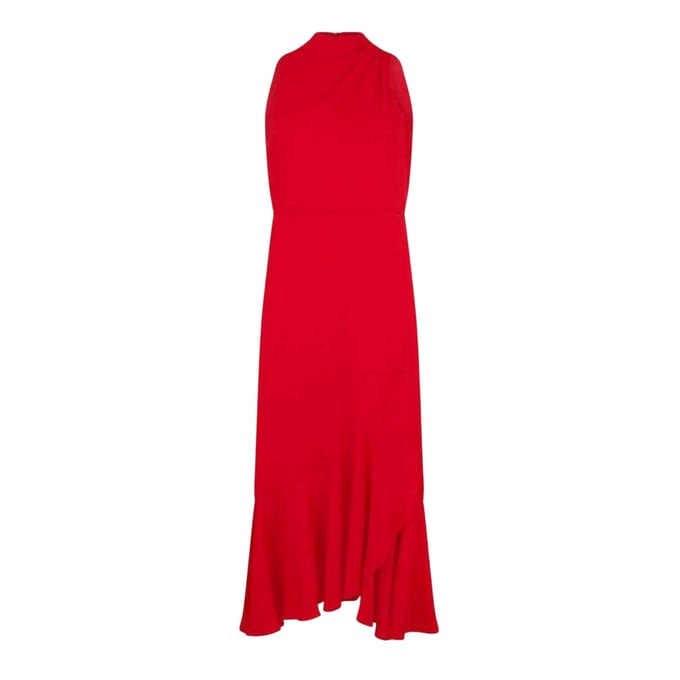 Ted Baker Dames/Dames A-lijn Midi Jurk (Rood)