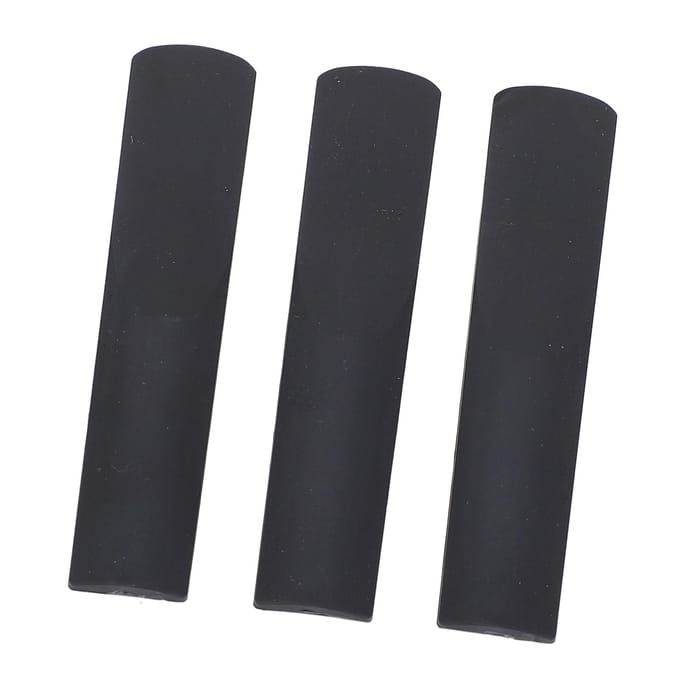 3 STUKS Tenorsaxofoon Rietjes Hars 2.5 Sterkte Zwarte Kleur Tenorsaxofoon Mondstuk Rietjes voor gray