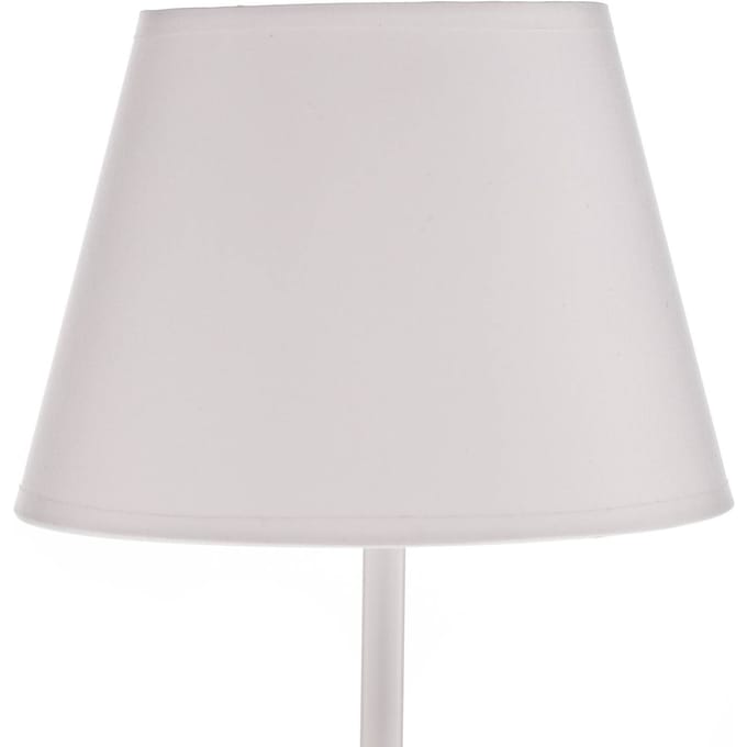 Luminex Tafellamp Soho, conisch hoogte 33 cm, wit