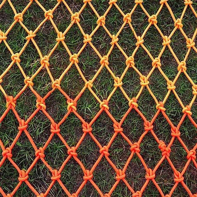 Klimnet voor Kinderen - Veiligheidsnet Speeltoestel - Buiten Spelen - Stevig Nylon Materiaal - 2 x 2 meter - Multicolor