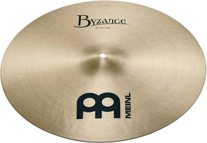 Meinl Byzance Thin Crash 16", B16TC, Traditional Finish - Crash bekken