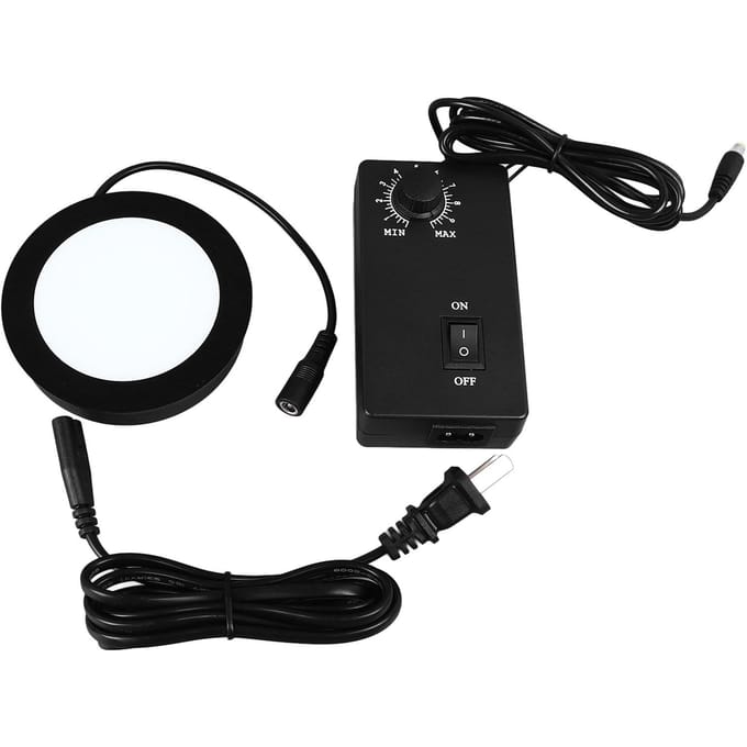 Microscoop Bodemlicht LED Instelbare Verlichting Ronde Lichtbron voor Laboratorium