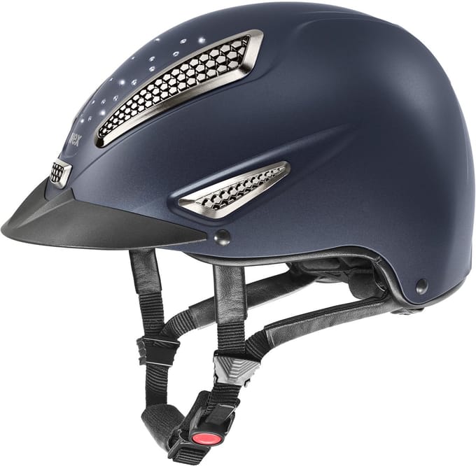 UVEX perfexxion II grace Ruiterhelm Navy Mat M-L