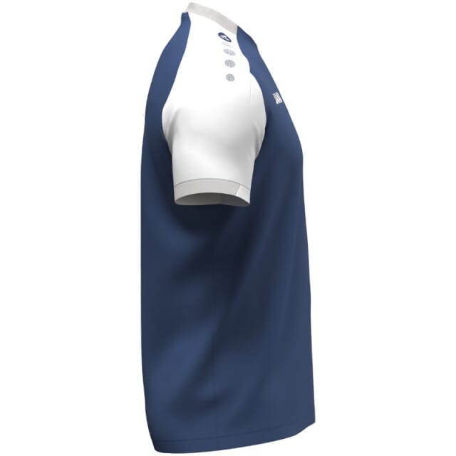 Jako Dynamic T-Shirt Dames - Nachtblauw / Wit / Lichtgrijs | Maat: M
