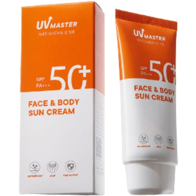 TONYMOLY Crème Solaire UV Master Visage & Corps 80ml Set [1+1] orange