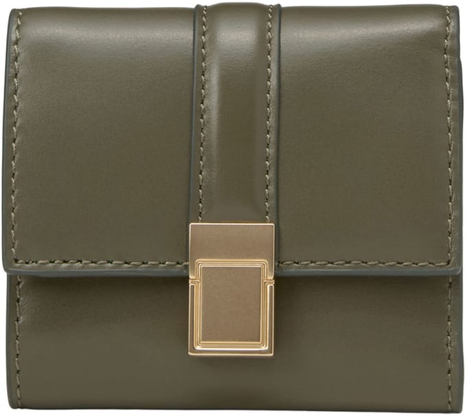 Marc O'Polo portemonnee Tova Combi Wallet Dark Mossy Olive olijfgroen