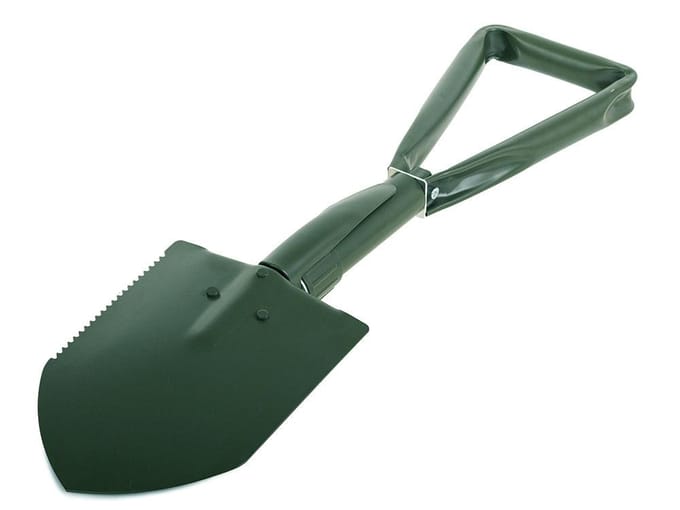 Opvouwbare Pioniersschep - Groen - Met nylon Foedraal