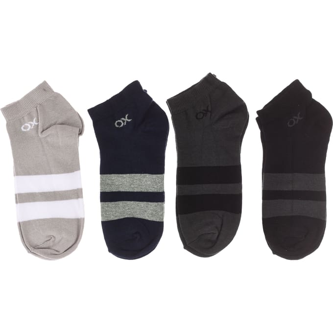 4er-Pack Herren-Söckchen, Herren-Kurzsocken