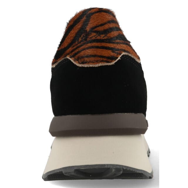 Mexx Sneaker Juju Humper Dierenprint Zwart Dames - Maat 40