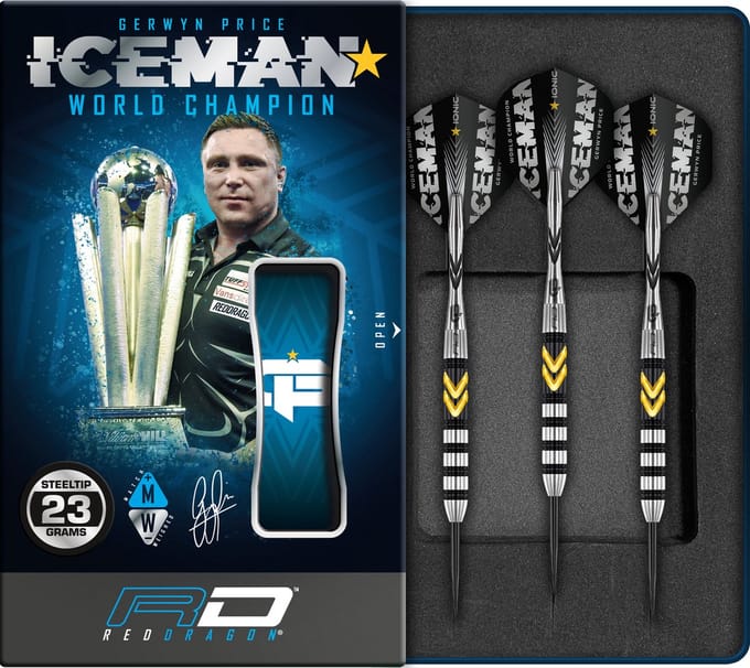 Red Dragon Gerwyn Price Thunder SE 90% - Dartpijlen