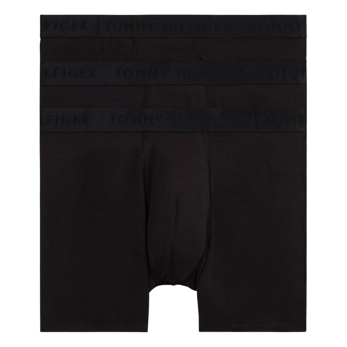 Tommy Hilfiger 3-pack Boxer Brief Blk/blk/blk Taglia: M | Biancheria intima Outlet | Uomo