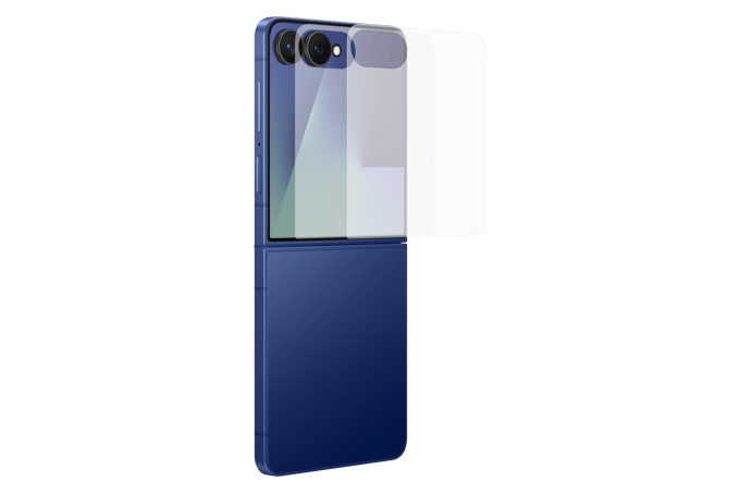Samsung Galaxy Z Flip 7 Screenprotector - Anti-reflecting Film - Transparant