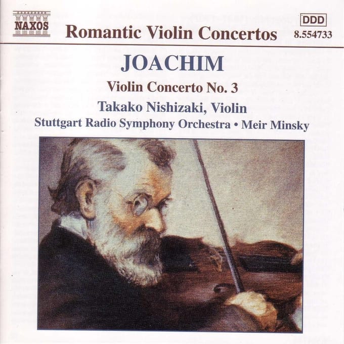 Takako Nishizaki - Joachim: Violin Concerto No. 3 (CD)