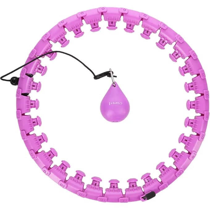 HMS HHW12 Serie - Plus Size Hula-hoop - Met Wippertjes - Verstelbaar - Gewicht Bepaald
