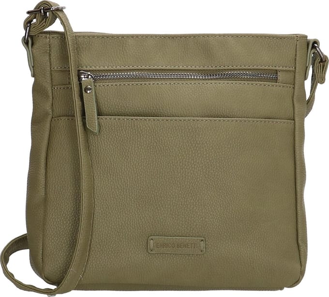 Enrico Benetti Jade 66503 dames Schoudertas - olijf groen
