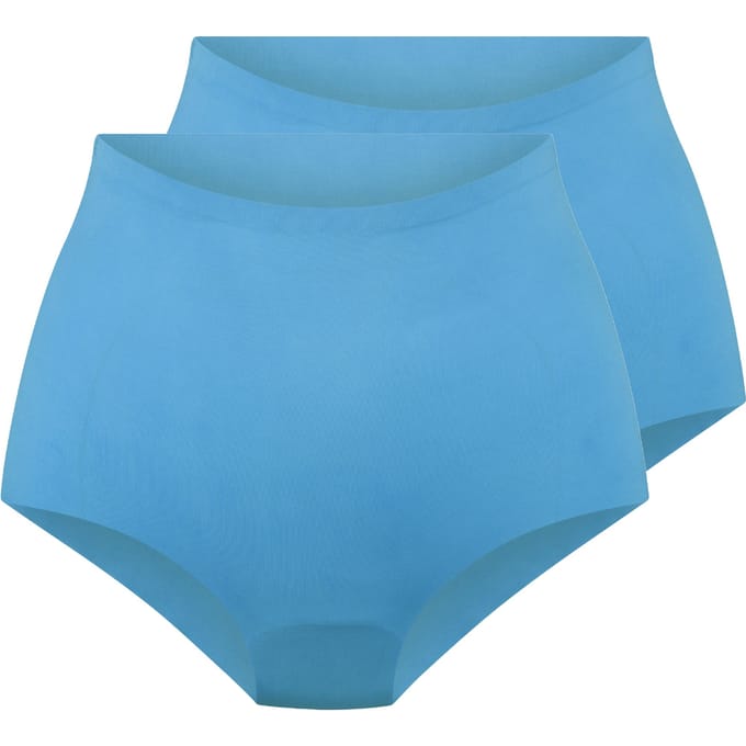 LingaDore - 2-Pack Taille Slip Bonnie Blue - maat XXL - Blauw