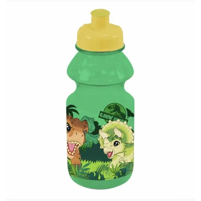 Jurassic world dinosaurus bidon - pop-up drinkbeker - 350 ml - drinkfles voor school