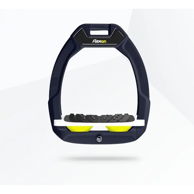 Veiligheidsstijgbeugels Rij met Ultra Grip Groen/Wit/Geel Flex-On Safe-On