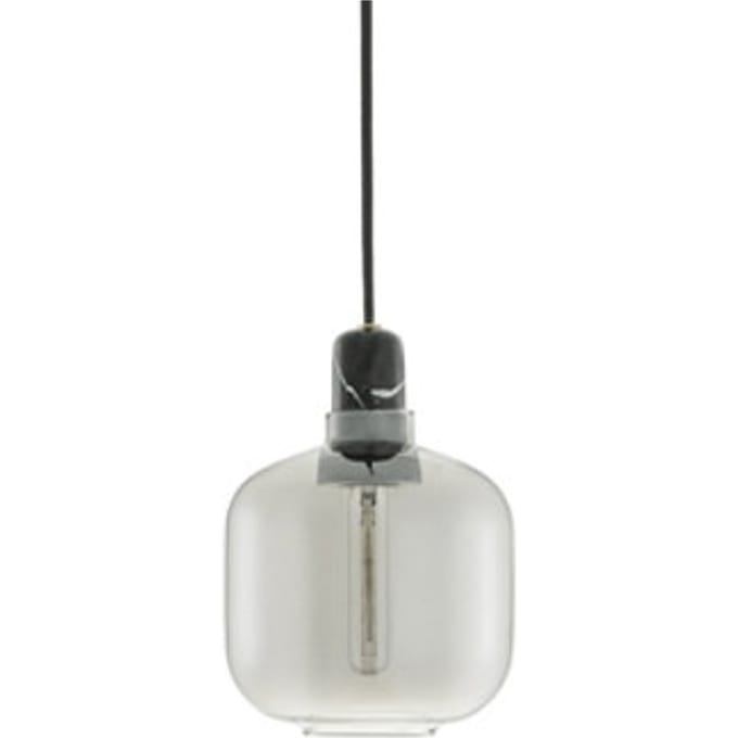 Normann Copenhagen Amp Hanglamp Klein Gerookt/ Zwart