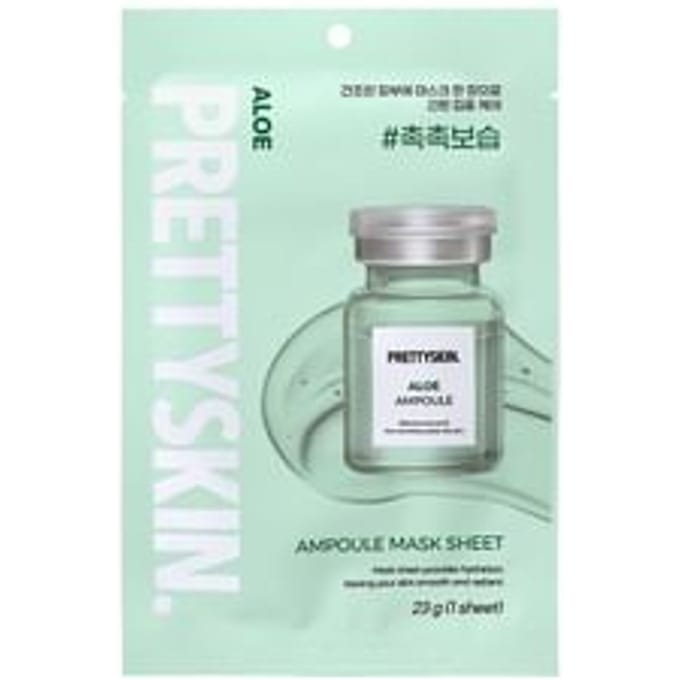 Pretty skin - Ampoule Mask Sheet - 5 Types Aloe