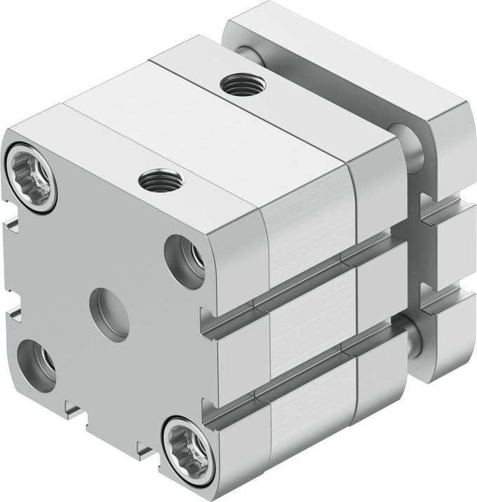 Festo Compacte Cilinder 50mm Boring 10mm Slag ISO 21287 Dubbelwerkend - 554259 - P2DPH