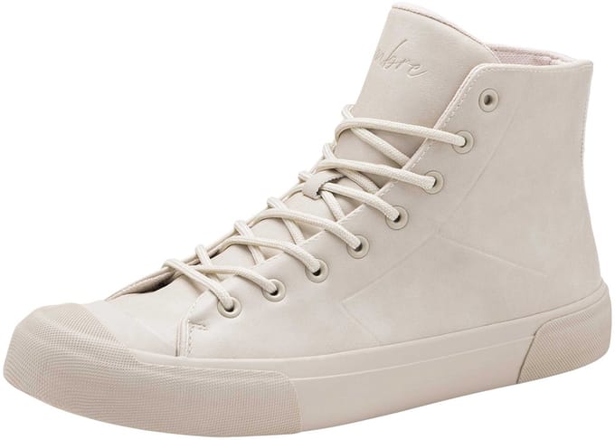 OMBRE Schoenen - Veters - Effen Crème 41