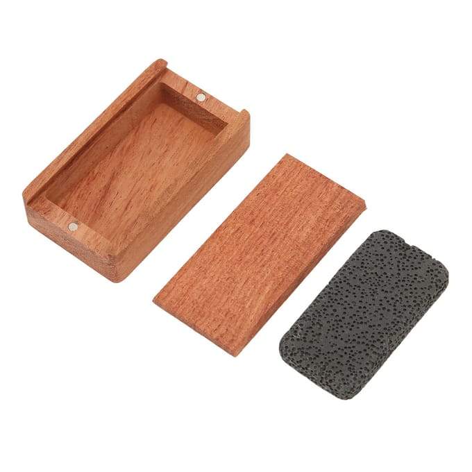 Essentiële Olie Houten Diffuser Geruisloos Natuurlijke Aromatherapie Diffuser voor Thuis Kantoor Auto Ornament brown