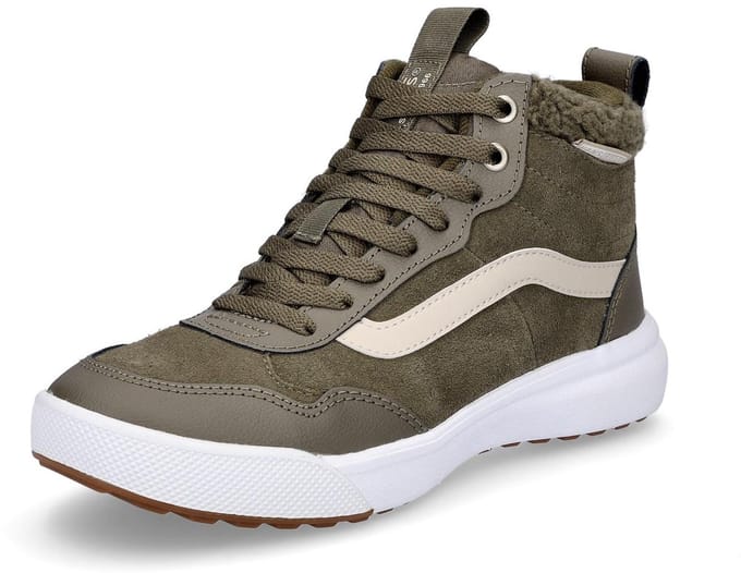 Vans Range EXP Hi VansGuard - maat 37- Dark Olive Leather-Suede