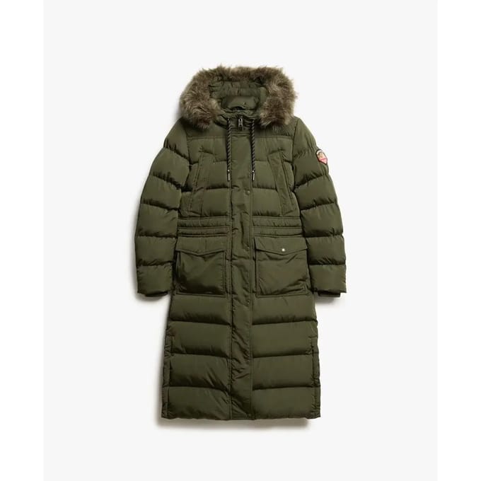 Damesjas in imitatiebont Superdry Everest