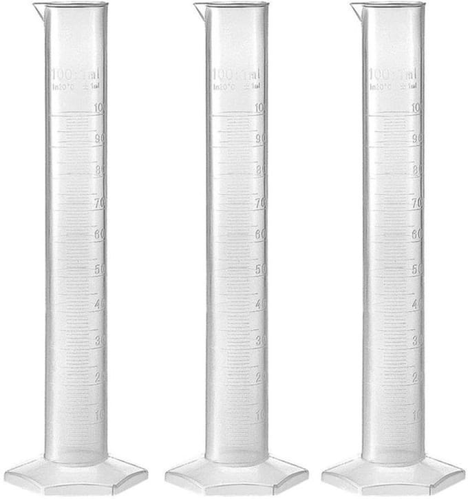 Allecto - Plastic Gegradeerde Cilinder - 100ml - Nauwkeurige
