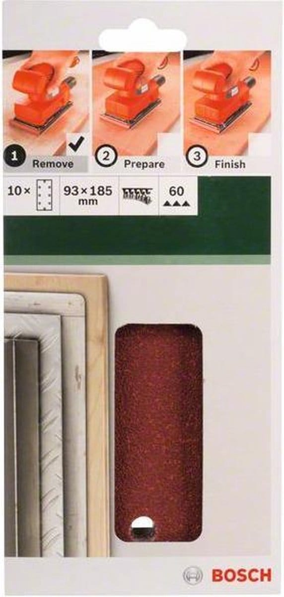Bosch SLIBEBL 93X185MM K60 HUL 10STK GL