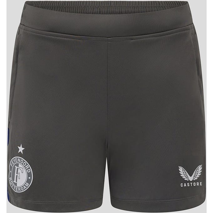 Feyenoord Coaches Trainingsshort Met Zakken 2025-2026 - Dames