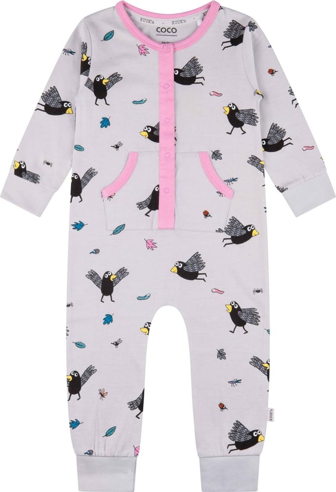 KUUK'n- Coco- onesie pyjama meisjes, pink, 86/92