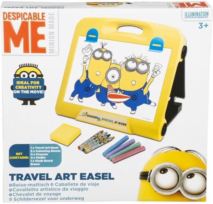 Minions Tekenbord Geel 34 X 35,5 X 7 Cm 16-delig
