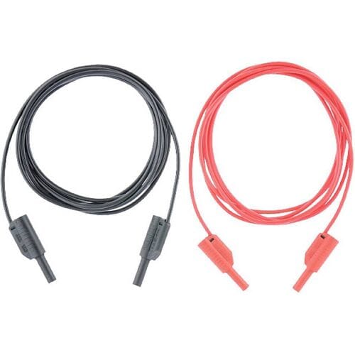 Metrel S 2012 Veiligheidsmeetsnoerenset 10 m Rood, Zwart 1 stuk(s)