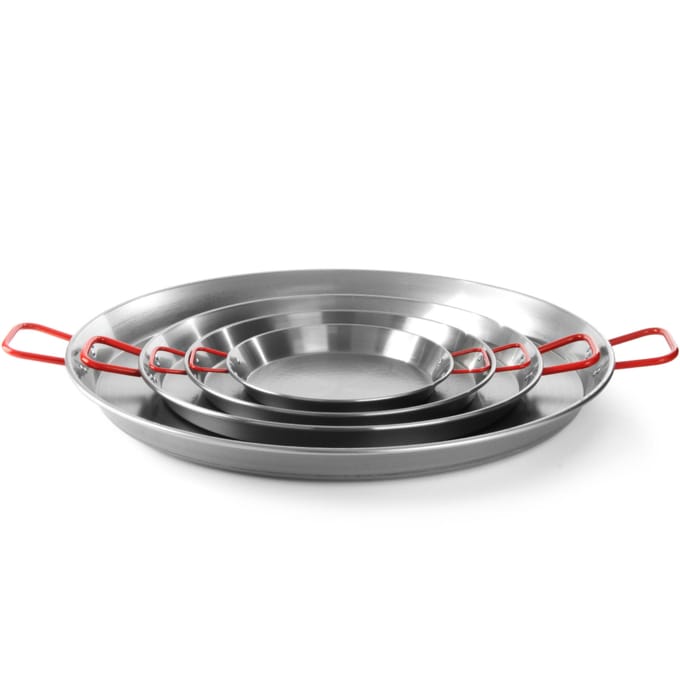 HENDI Paëllapan – Plaatstaal – Extra groot – 460 mm – 2 grepen
