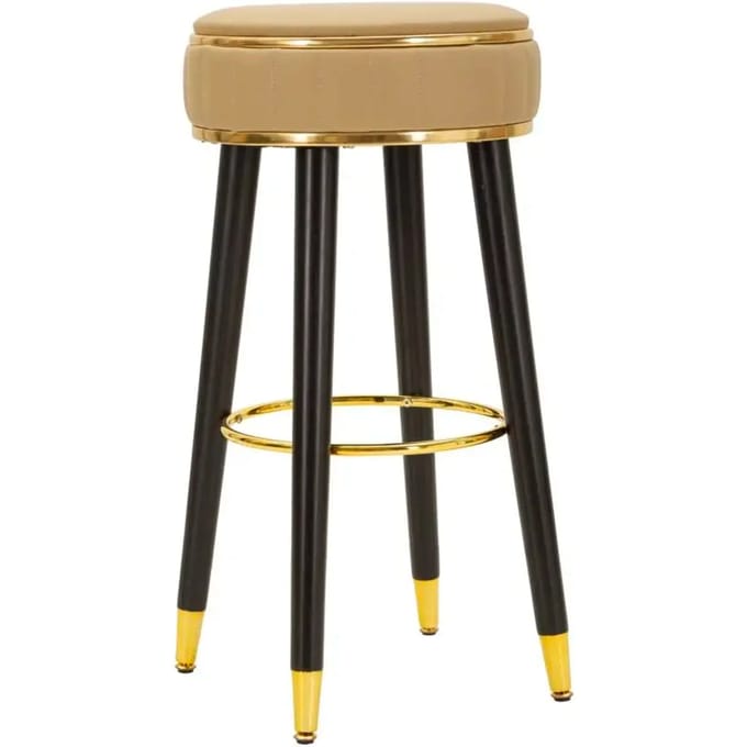 Barkruk London Bar Stool Brown Ø 38×74 cm