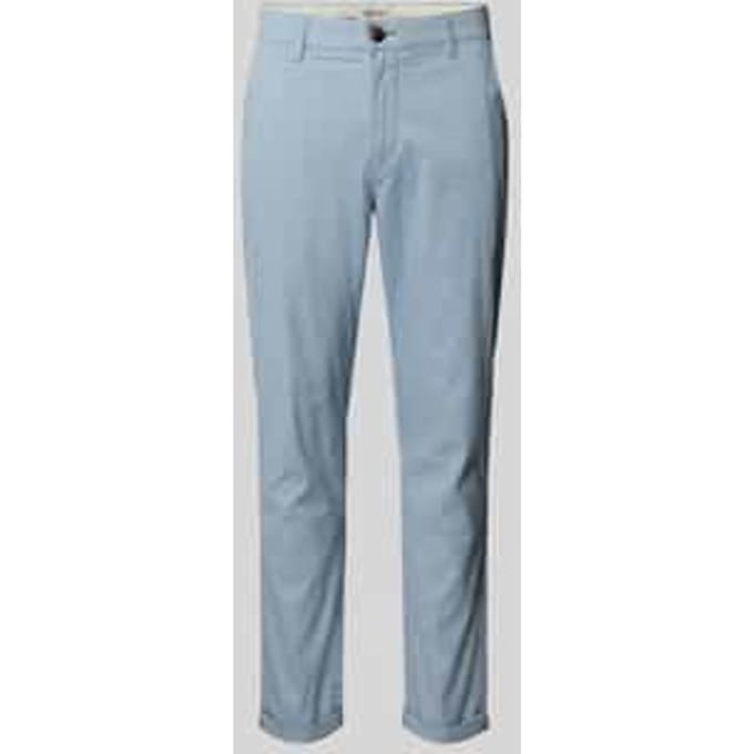 Straight fit stoffen broek van Katoenmix Model 'MARCO FURY'