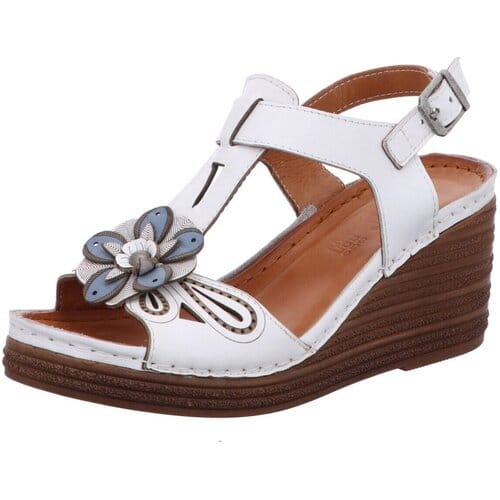 Sandalen met sleehak Gemini -