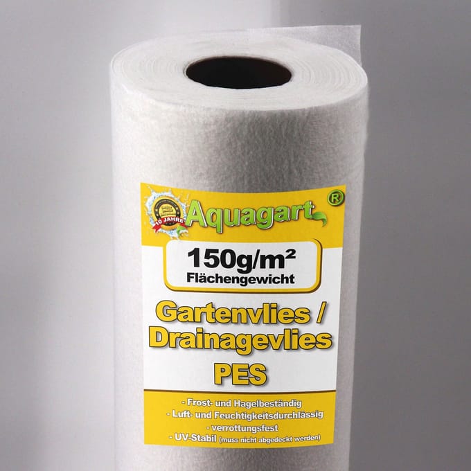 100m² tuinvlies onkruidvlies drainagevlies 150g 2m br