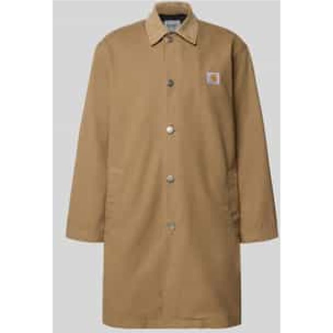 Relaxed fit parka-jas van puur katoen model 'Webster'