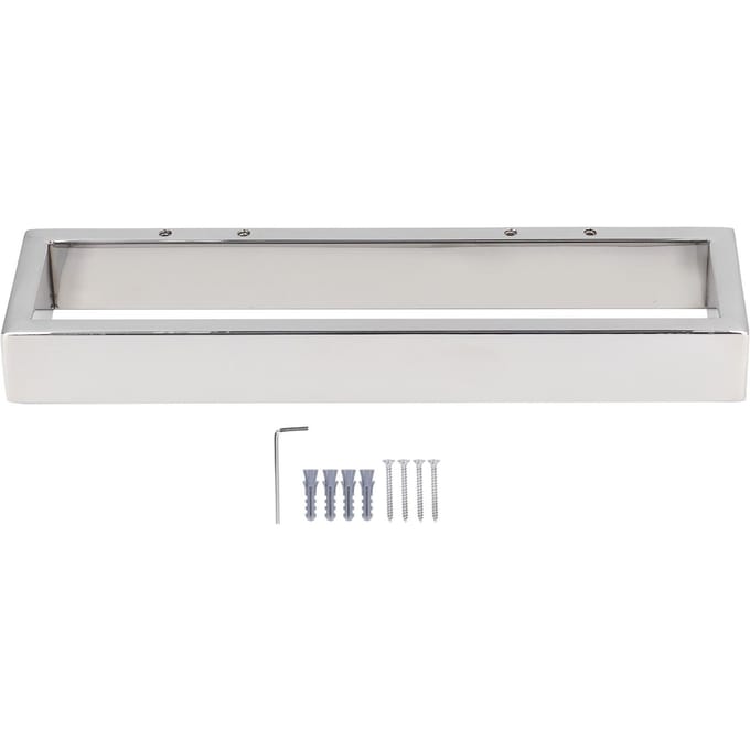 Porte-serviettes Acier Inoxydable 304 Couleur Vive Mural Polyvalent Antirouille Support pour Salle de Bain white