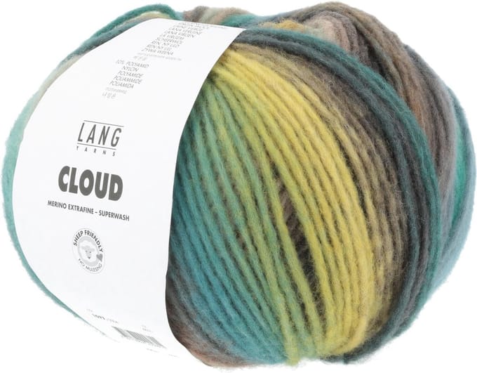 Lang Yarns Cloud - 04 Bos - Chunky / Dik Merinowol Garen met Kleurverloop
