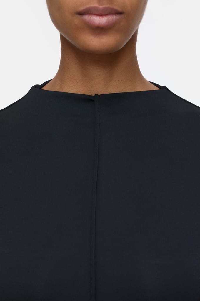 Closed Jersey Dress Black Größe: M | Maxikleider Outlet | Damen | Schwarz