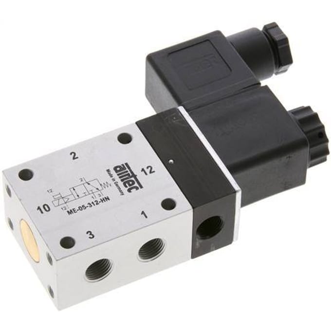 3/2 G1/8'' Magneetventiel Extern 24V AC -0.95-10bar/-13.2-140psi Airtec