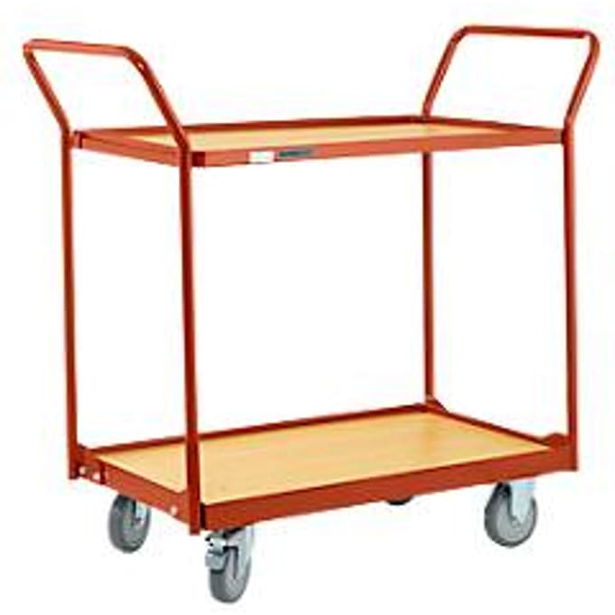 Schäfer Shop Pure tafelwagen, 2 etages, 1086 x 500 x 1032