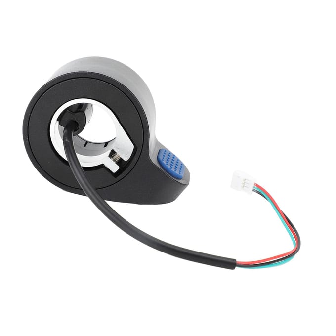 Elektrische Scooter Gashendel Vinger Duim Gashendel Accelerator Vervanging voor Xiaomi MI3 gray