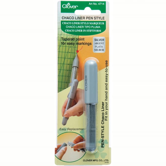 Clover Chaco markeerpen zilver